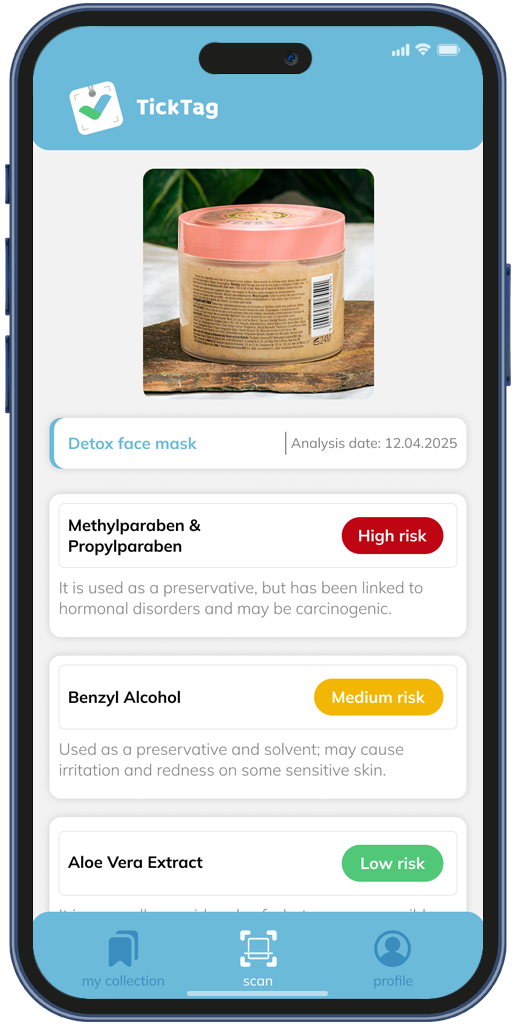 TickTag app